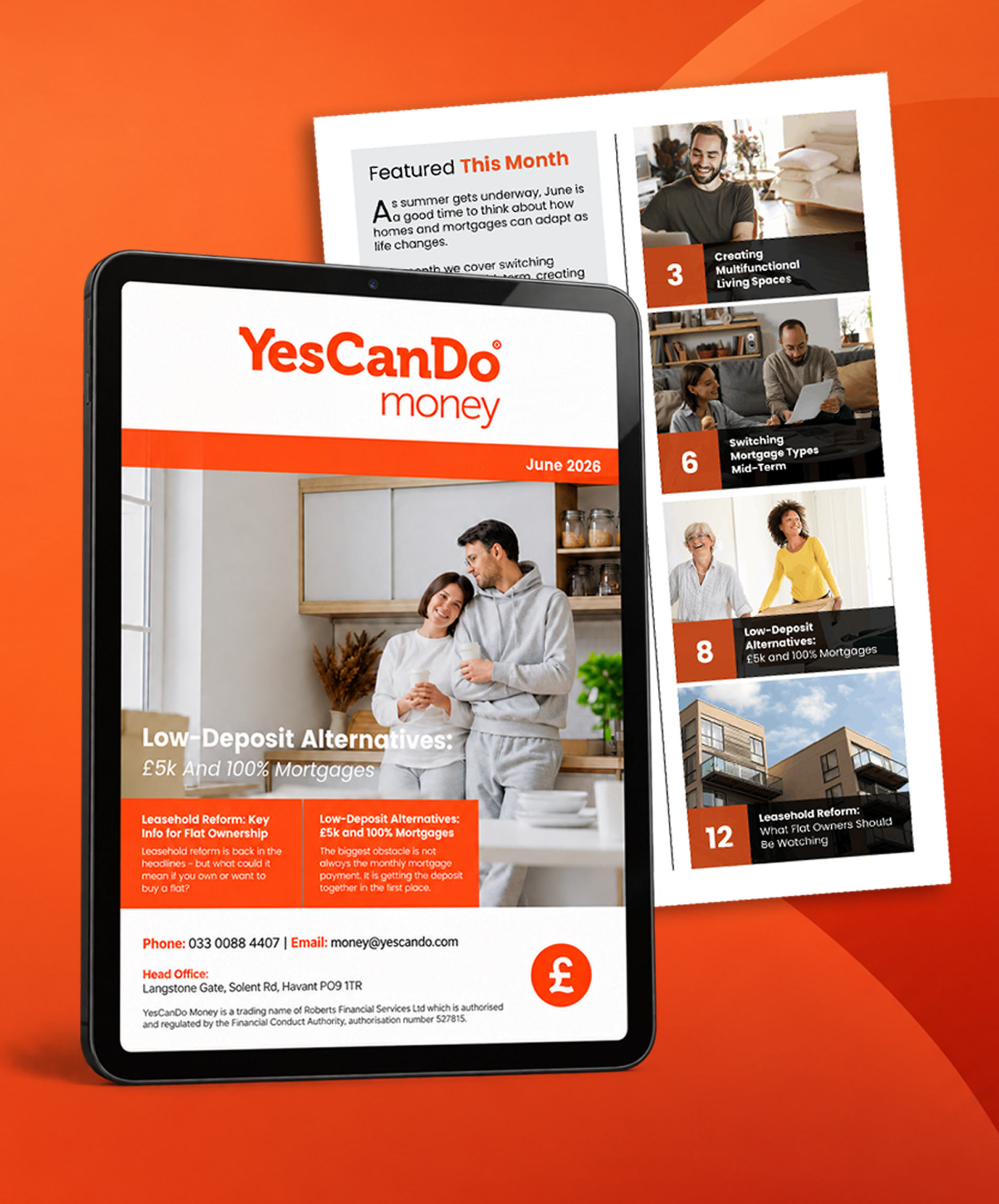 Professional marketing content example